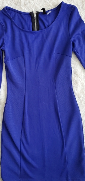 Divided by H&M Royal Blue Bodycon Dress - Picture 3 of 6
